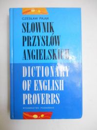 Słownik przysłów angielskich