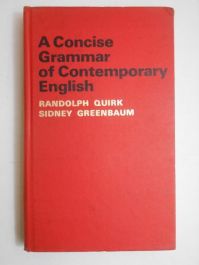 A concise grammar of contempopary English