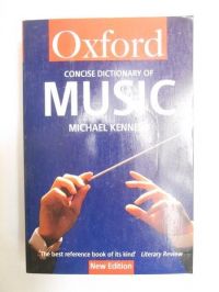 Concise dictionary of music