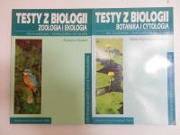Testy z biologii zoologia i ekologia  Testy z biologii botanika i cytologia