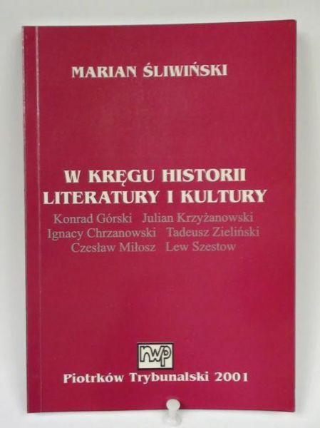 W kręgu historii literatury i kultury