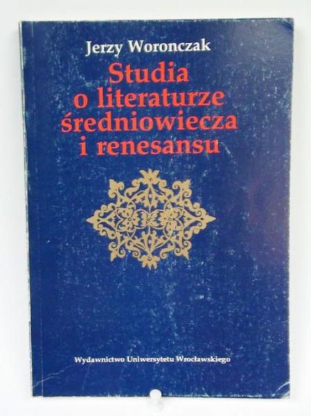 Studia o literaturze średniowiecza i renesansu