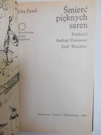 Pavel Ota - Śmierć pięknych saren