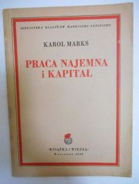 Praca najemna i kapitał, 1949 r.