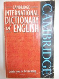 Cambridge International Dictionary of English