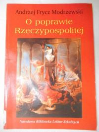 Frycz Modrzewski Andrzej - O poprawie Rzeczypospolitej