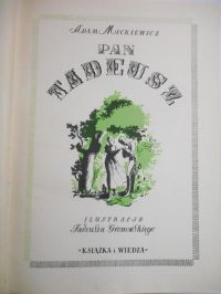 Mickiewicz Adam - Pan Tadeusz, 1950 r.,