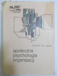 Społeczna psychologia organizacji