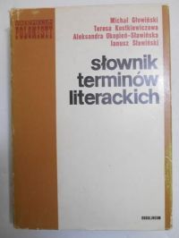 Głowiński Michał - Słownik terminów literackich