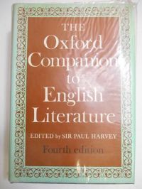 Harvey Paul (edit.) - The Oxford Companion to English Literature
