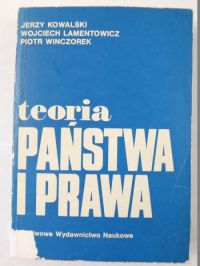 Teoria państwa i prawa