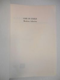 God in Exile. Modern Atheism