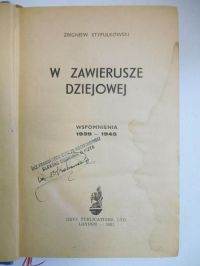 Stypułkowski Zbigniew - W zawierusze dziejowej