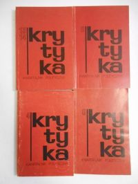 Krytyka. Kwartalnik polityczny. 4 książki