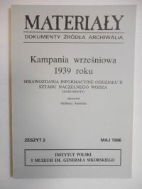 Suchcitz Andrzej (oprac.) - Kampania wrześniowa 1939 roku