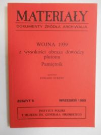 Wojna 1939 z wysokości obcasa dowódcy plutonu. Pamiętnik