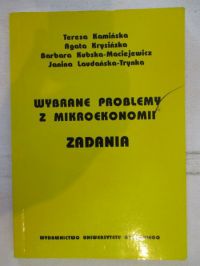 Wybrane problemy z mikroekonomii. Zadania