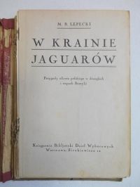 W krainie jaguarów, 1924 r.