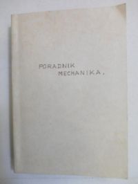 Poradnik rzemieślnika-mechanika 1949 r.