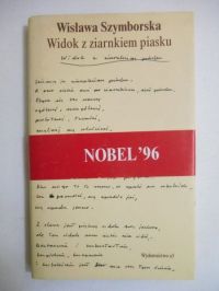 Widok z ziarnkiem piasku