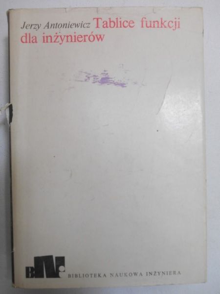 Tablice funkcji dla inżynierów