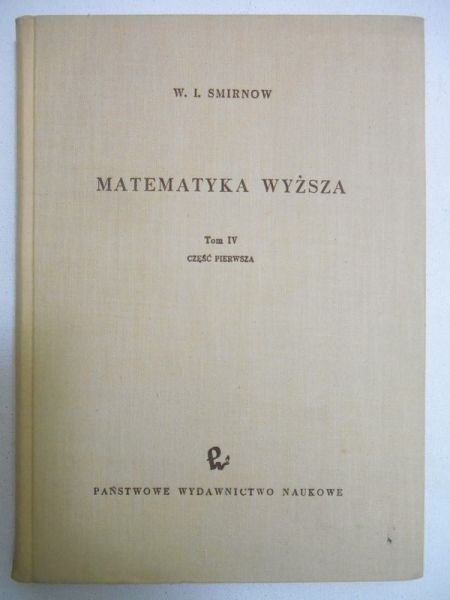Matematyka wyższa, t. IV