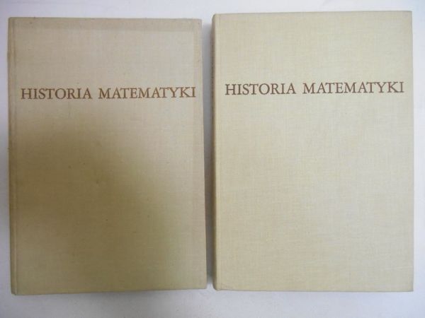 Historia matematyki, Tom I-III