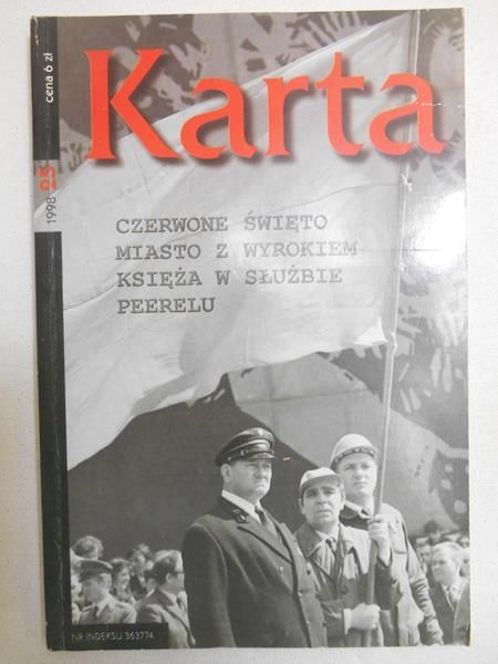 Gluza Zbigniew (red.) - Karta. Czerwone święto, Miasto z wyrokiem, Książka w służbie PRL