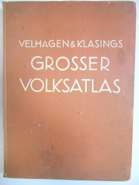 Grosser Volksatlas, 1940 r.