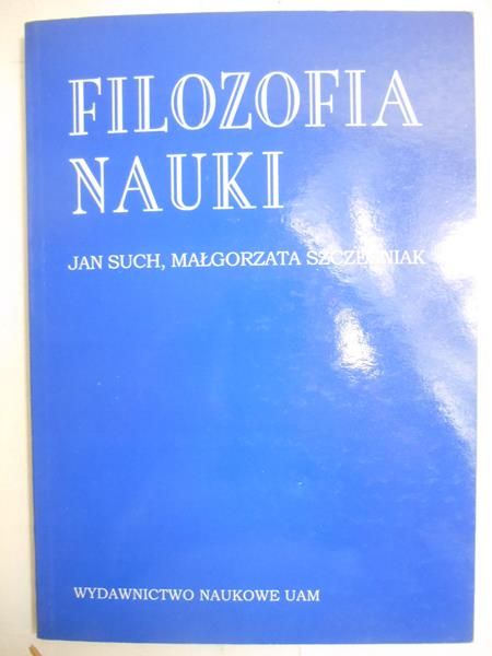Such Jan - Filozofia nauki