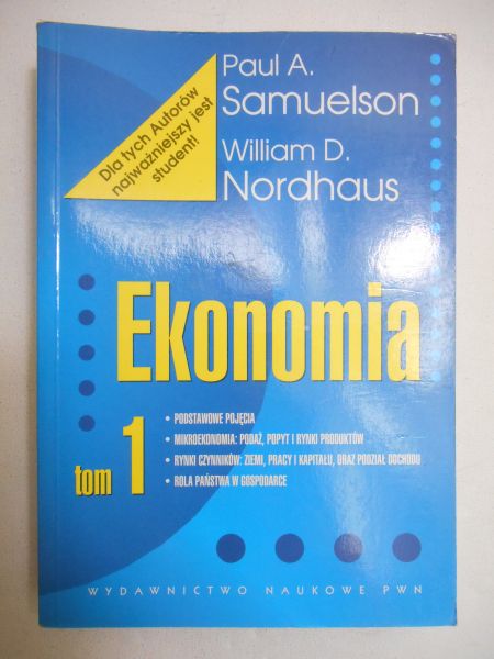 Samuelson Paul A. - Ekonomia, Tom 1