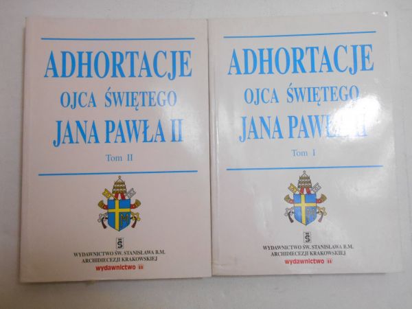 Adhoracje ojca świętego Jana Pawła II, t. I-II