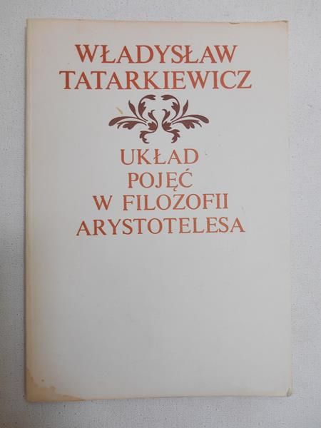Układ pojęć w filozofii Arystotelesa