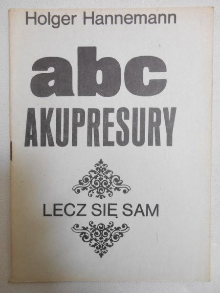 Hannemann Holger - ABC akupresury