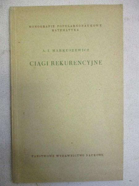 Ciągi rekurencyjne