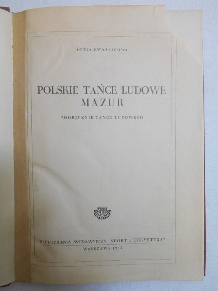 Polskie tańce ludowe Mazur