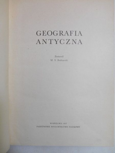 Geografia antyczna