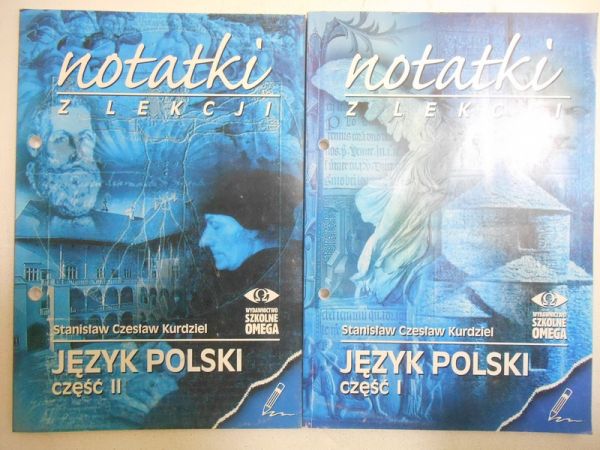 Notatki z lekcji. Język polski, część 1,2