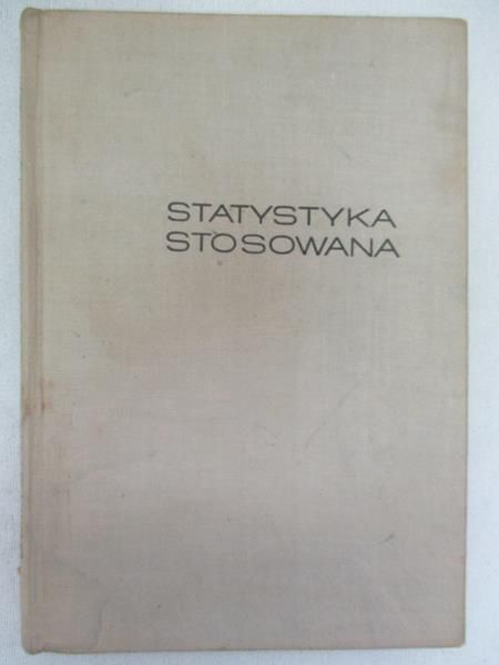 Statystyka stosowana dla inżynierów