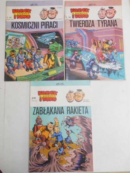 Christa Janusz - Kajtek i Koko w kosmosie. Zabłąkana rakieta / Twierdza tyrana / Kosmiczni piraci