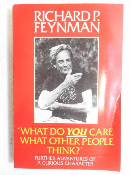 What do you care what other people think ?