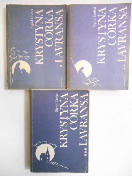 Krystyna córka Lavransa, Tom I-III