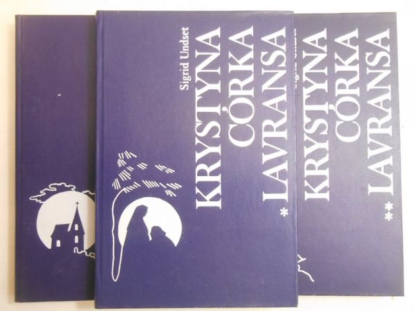 Undset Sigrid - Krystyna córka Lavransa. Tom I-III
