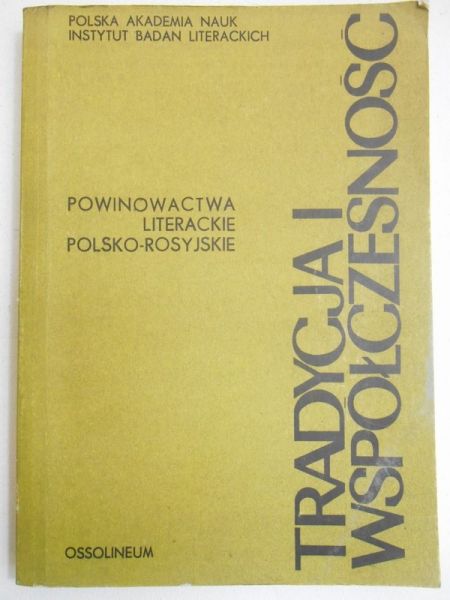 Galster Bohdan (red.) - Tradycja i współczesność