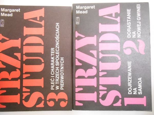 Trzy studia, tom I-III