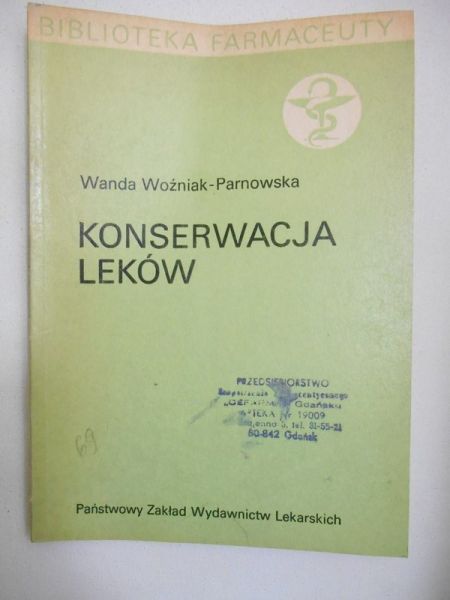 Konserwacja leków