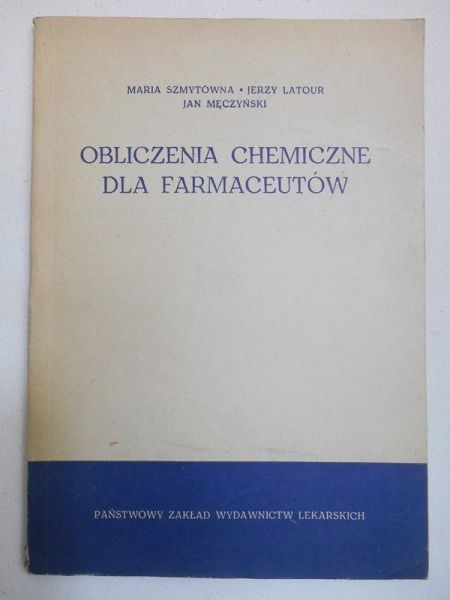 Obliczenia chemiczne dla farmaceutów
