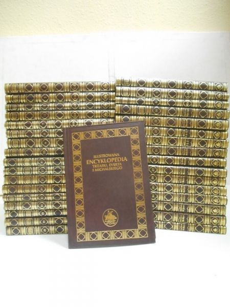 Lam Stanisław (red.) - Ilustrowana Encyklopedia Trzaski, Everta i Michalskiego 30 tomów,  Reprint z 1927