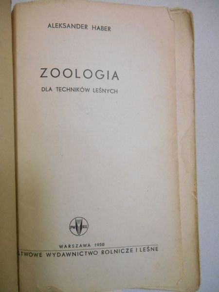 Zoologia dla techników leśnych