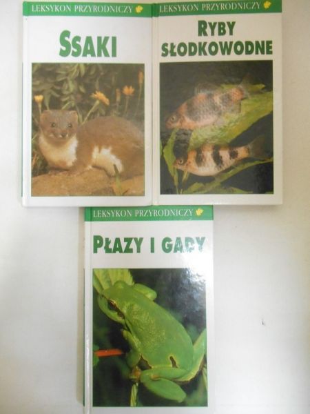 Ssaki  Ryby słodkowodne  Płazy i gady. Leksykon przyrodniczy